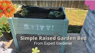 I Put together the “Expert Gardener” Raised Garden Bed!! 🙌🏾