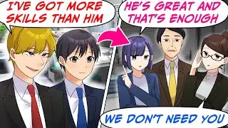 I Was Compared to My Experienced Coworker & Seen as Useless at My New Job! But…[RomCom Manga Dub]