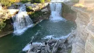 Lunbreck Falls Alberta