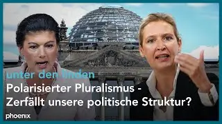 unter den linden: Polarisierter Pluralismus - Zerfällt unsere politische Struktur?