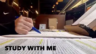 🍀4-HOUR Study With Me  📝 No music, Real sounds, note taking, keyboard typing, ASMR, Pomodoro 50/10 🎧