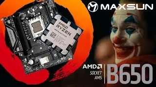 maxsun b650m wi-fi challenger обзор Китайской b650 для RYZEN 7000