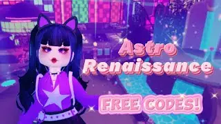 FREE CODES⭐️|Astro Renaissance👾🌌|#roblox #astrorenaissance #codes #royalehigh #viral