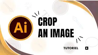 How do you crop an image in Illustrator