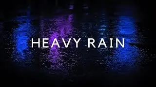 Heavy Rain to Sleep FAST  (Varied Intensity)  - End Insomnia with Sound of Rain