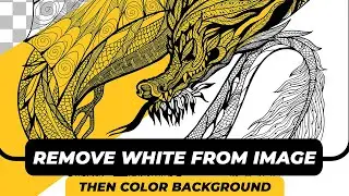 Remove white color from background in photoshop