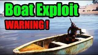 RUST Boat Exploit Warning - Rust Base Building 3.0