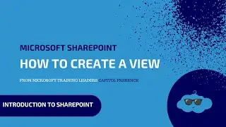 How to create a SharePoint view