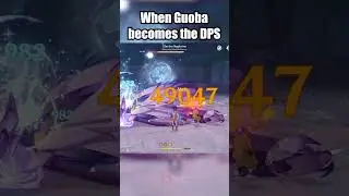 WHEN GUOBA BECOMES THE DPS 🔥 GENSHIN IMPACT #genshinimpact #xiangling