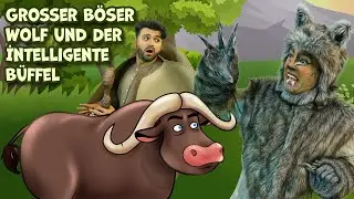 Großer Böser Wolf Und Der İntelligente Büffel | Märchen für Kinder | Gute Nacht Geschichte