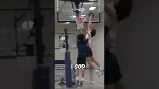 BRAYDEN FROM GREMLIN GANG GOT DUNKED ON 😭☠️ #shorts #aau #aaubasketball