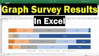 How To Graph Survey Results In Excel (With Percentages!)