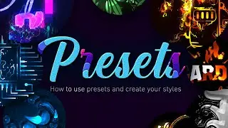 AutoFill - Using Presets - After Effects Plugin