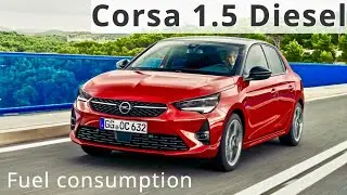 2020 Opel Corsa 1.5 Diesel, fuel economy