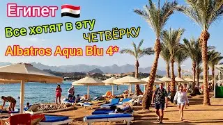 Лучшая ЧЕТВЁРКА в Египте 🇪🇬 ТОП❗️ Отель Albatros Aqua Blu 4*. ВЫБОР ТУРИСТОВ в Шарм эль Шейхе