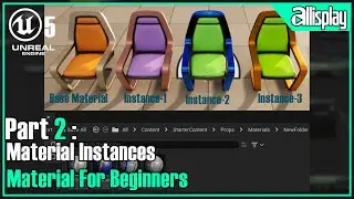 UE5 : Materials for beginners in Unreal Engine5-2 - Material Instances