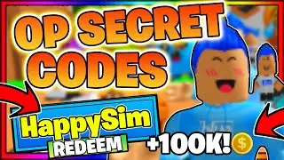 (2021) ALL NEW OP SECRET CODES! Roblox Happy Simulator