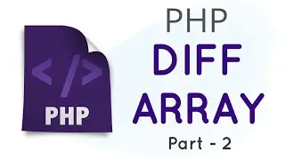 Array_Diff in PHP in english Part 2