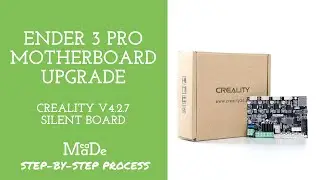 Ender 3 Pro Motherboard Upgrade | Creality V4.2.7 Silent Board