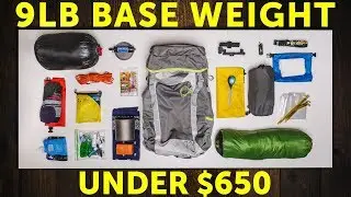 Low Budget (but high-quality!) Ultralight Gear