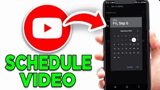 How To Schedule Youtube Video 2024! - Computer, Mobile