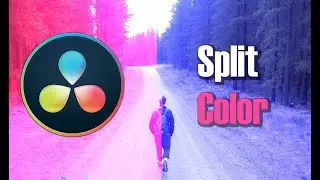 How to Create an Animated Split color Effect in Davinci Resolve