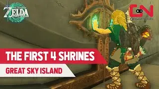 Zelda Tears of the Kingdom the First Four Shrines