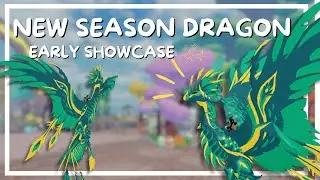 *SPOILERS* - New August Season Dragon *EARLY SHOWCASE* | Dragon Adventures Roblox