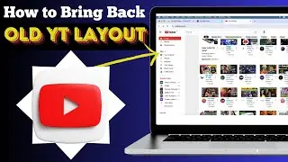 " How to Bring Back the Old YouTube Layout: Step-by-Step Guide !"