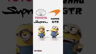 Supra VS Senna GTR minions style fun