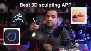 Best 3D sculpting app for iPad - Z Brush vs Forger vs Nomad (1#)