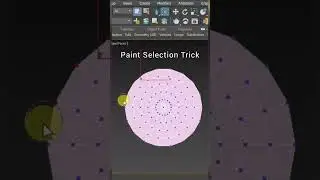 Paint Selection in 3ds max