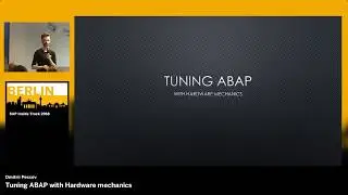 Tuning ABAP with Hardware mechanics