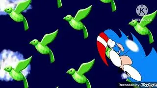 Sonic 1 Squidward Bath Spongebob Back!