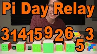 Pi Day 2020: 3-1-4-1-5-9-2-6-5-3 Cube Relay!