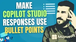 Change Generative Answers Responses to use Bullet Points with Custom Instructions | Copilot Studio