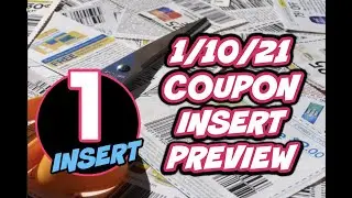 1/10/21 COUPON INSERT PREVIEW | GET FREE COUPONS NOW!!!  😍