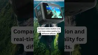 video review GoPro HERO12  Slow Motion vs  Real Time