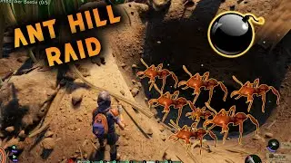 Raiding Huge Ant Hill in Grounded | Dropping Bomb inside Ant Hill