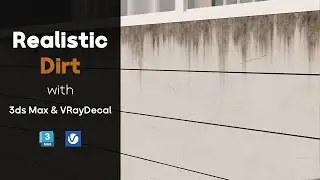 REALISTIC LEAKING using VRayDecal in 3ds Max & V-Ray