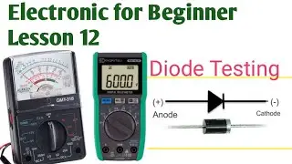 How to check diode with multimeter