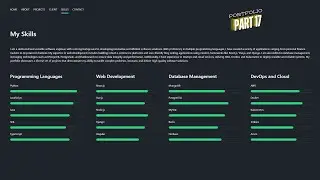 Portfolio Website - Part 17 | Tutorial in Tamil | Tamil Programmer