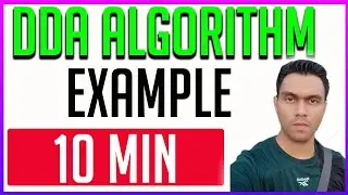 DDA Algorithm In Computer Graphics| DDA Algorithm In Computer Graphics Example