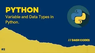 Python tutorials for beginners | Variables and Data Types in Python in 1 min  | #2