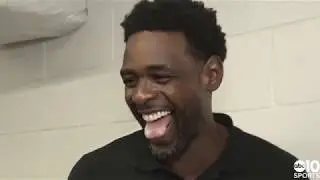 Sacramento Kings legend Chris Webber shares a laugh with the ABC10 Sports team