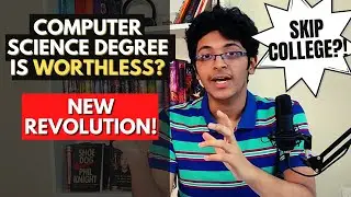 Are Computer Science Degrees Worthless?😱 | Why You Should NOT go to College