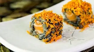 Halloween Inspired Sushi Roll Recipe