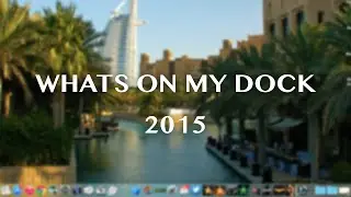 Whats on my dock - Spring 2015