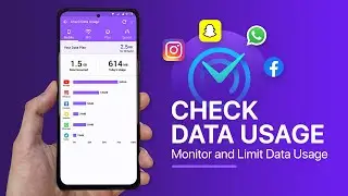 How To Check And Monitor Daily Data Usage In Android Phone | Limit Your Internet Data