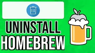 How to COMPLETELY UNINSTALL HOMEBREW WITHOUT LEAVING ANY LEFTOVER FILES 2024 | Uninstall Mac